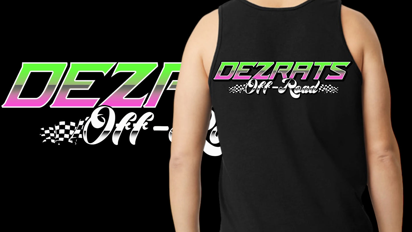 Neon Logo Muscle Tank