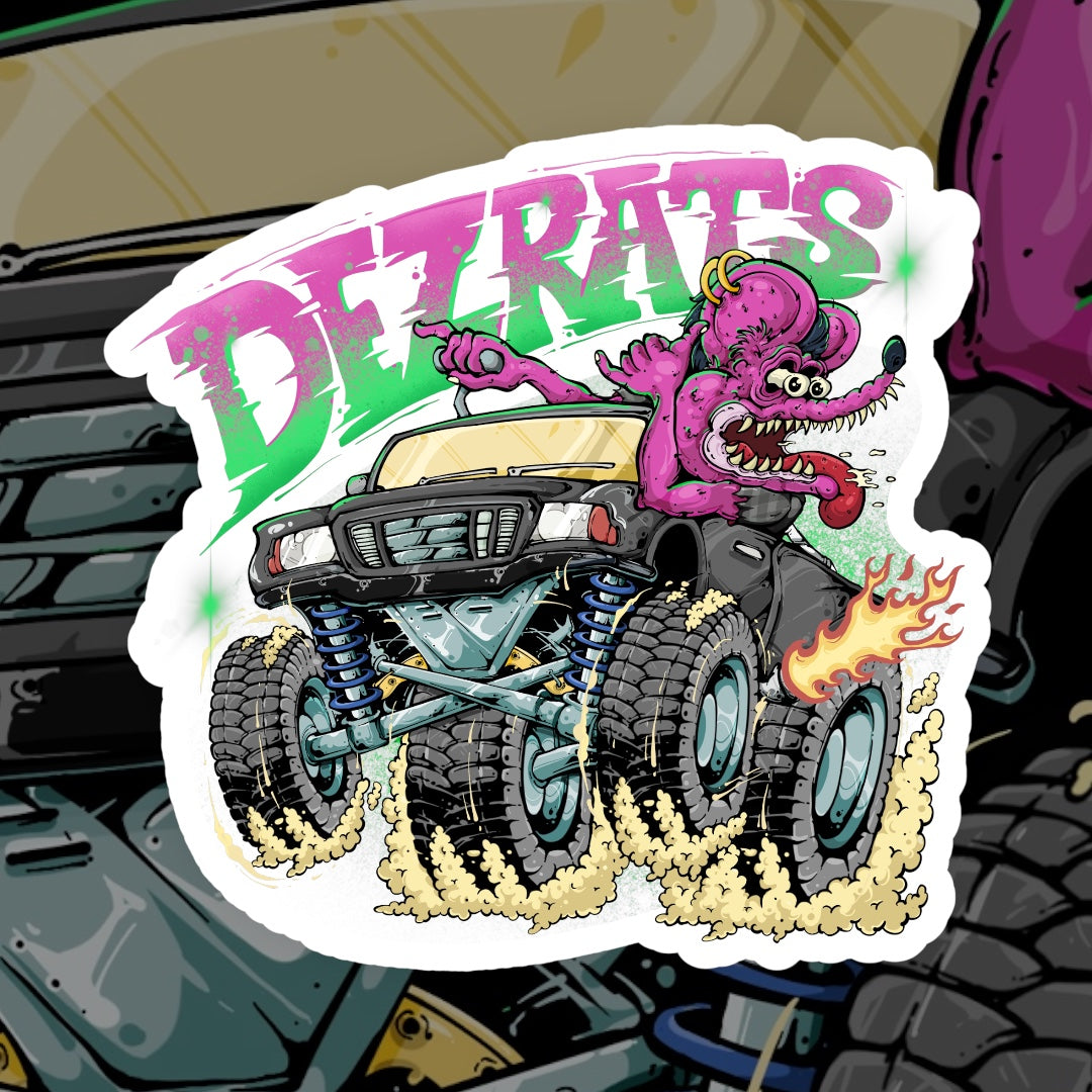 Dezrats Sticker