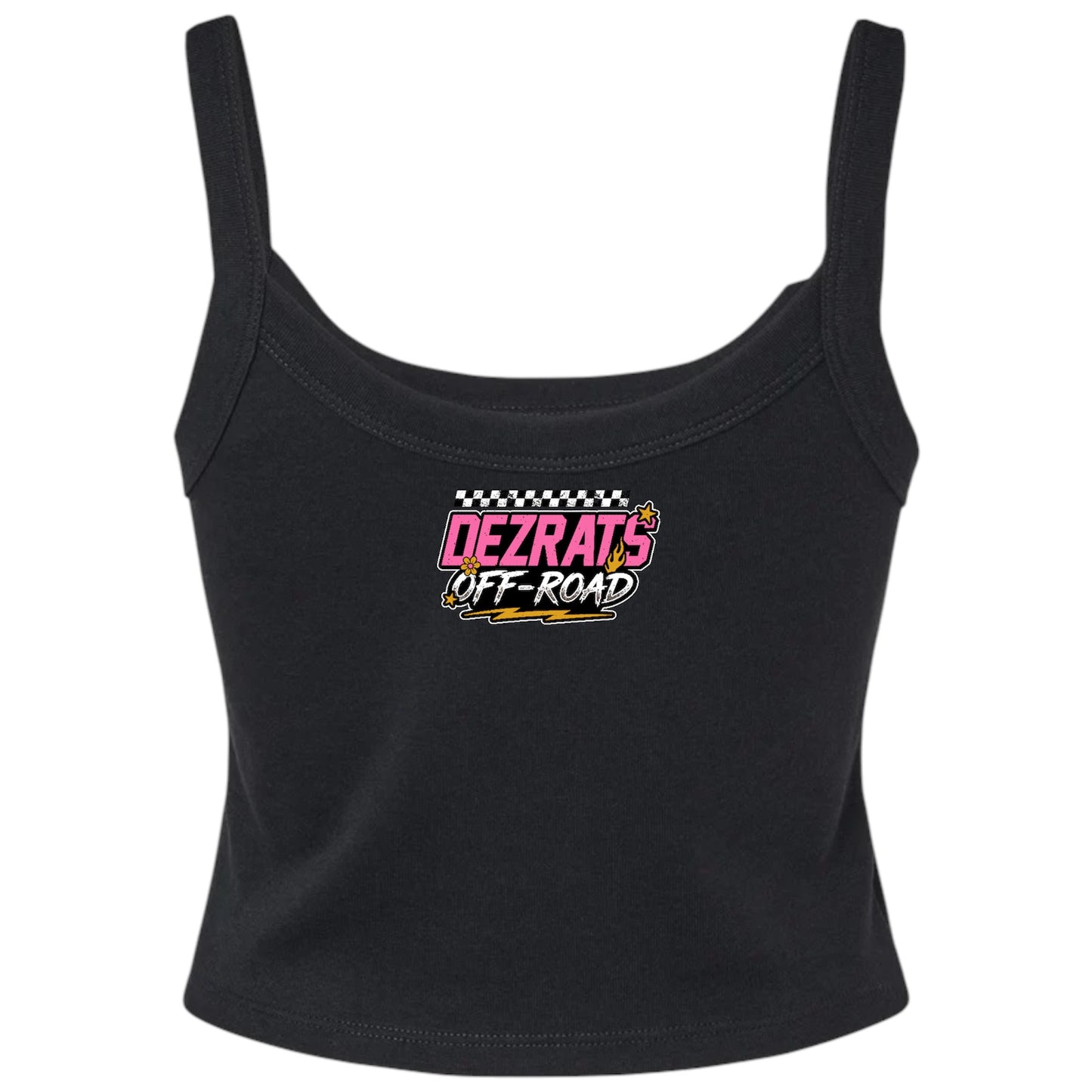 Dirtbike Girl Cropped Tank