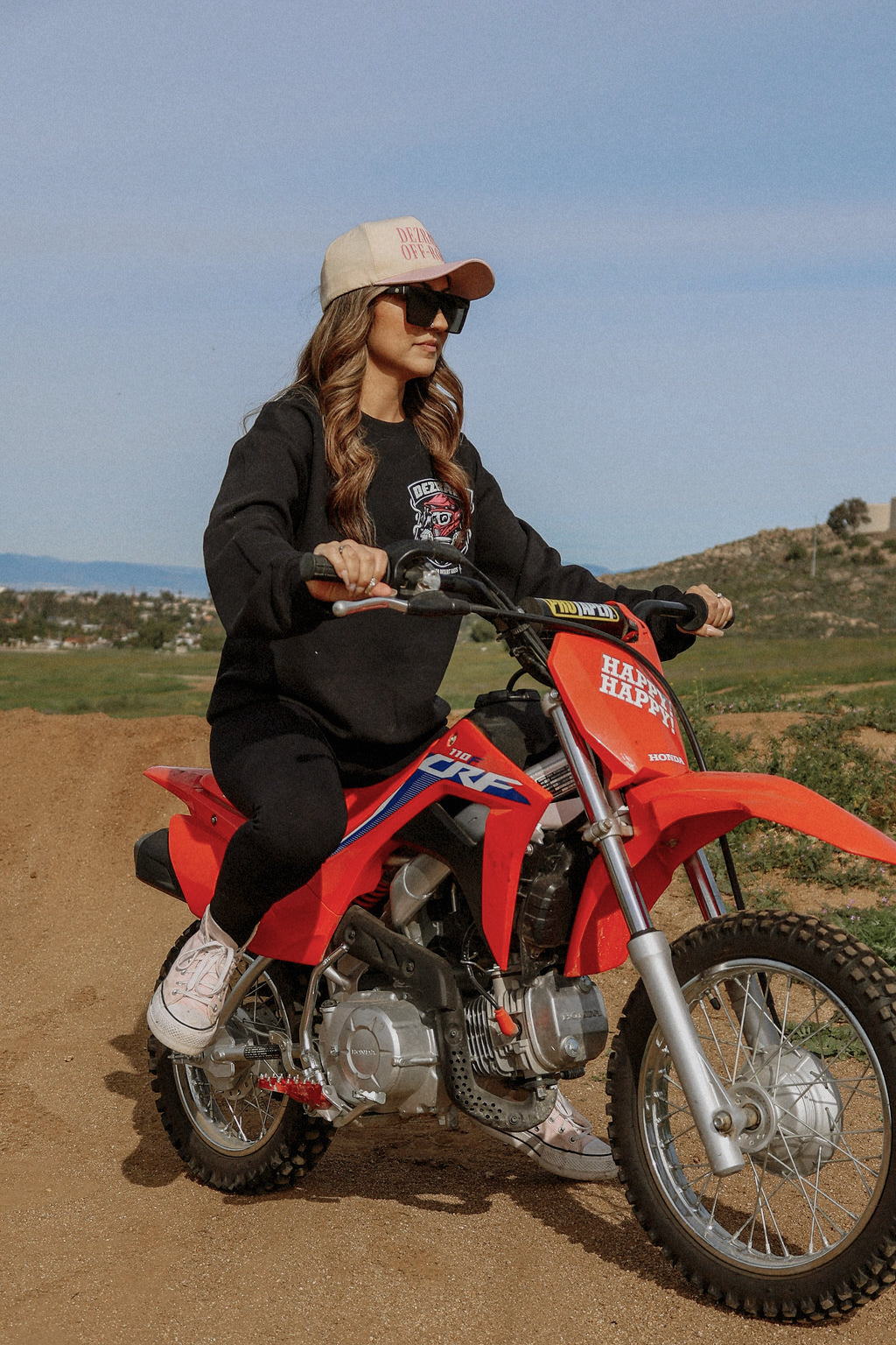Desert Throttle Crewneck Sweatshirt