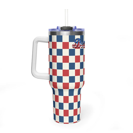 Checkered Tumbler, 40oz