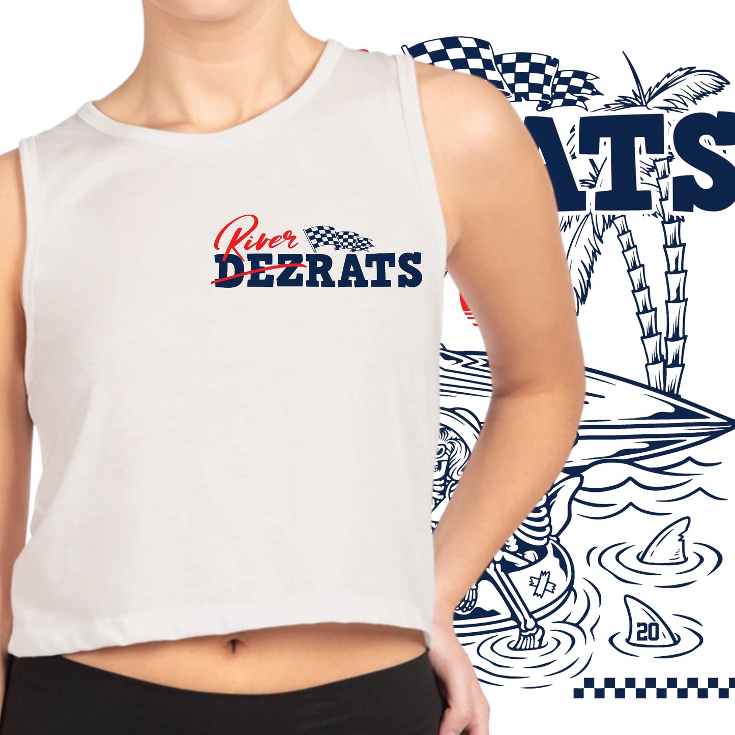 River Rats Loose Tank Top
