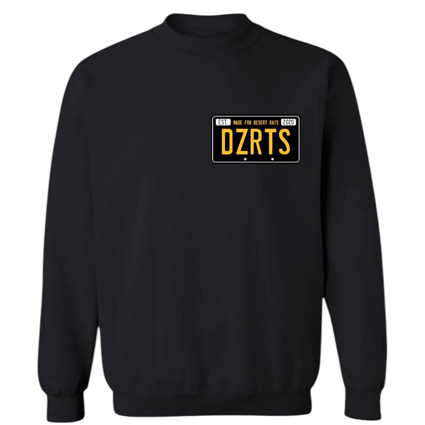 License Plate Crewneck Sweatshirt