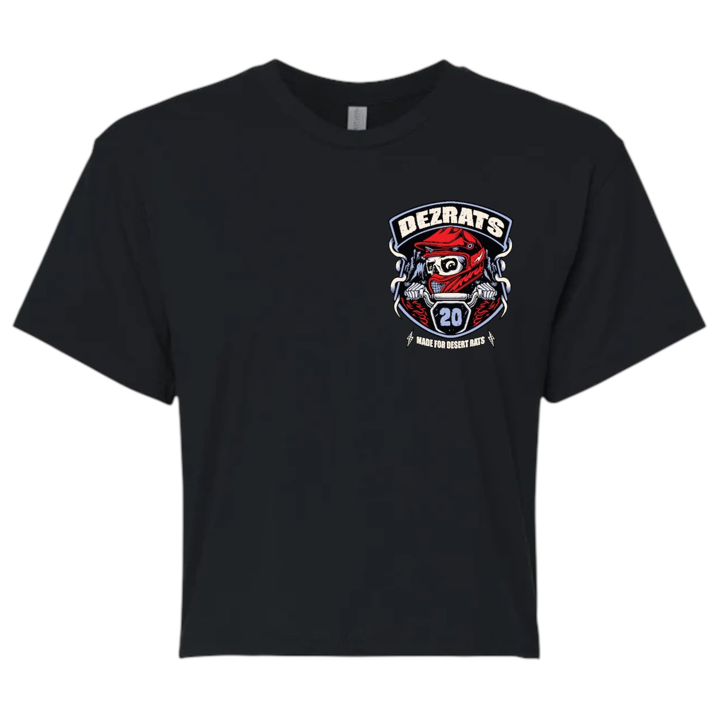 Desert Throttle Cropped Tee