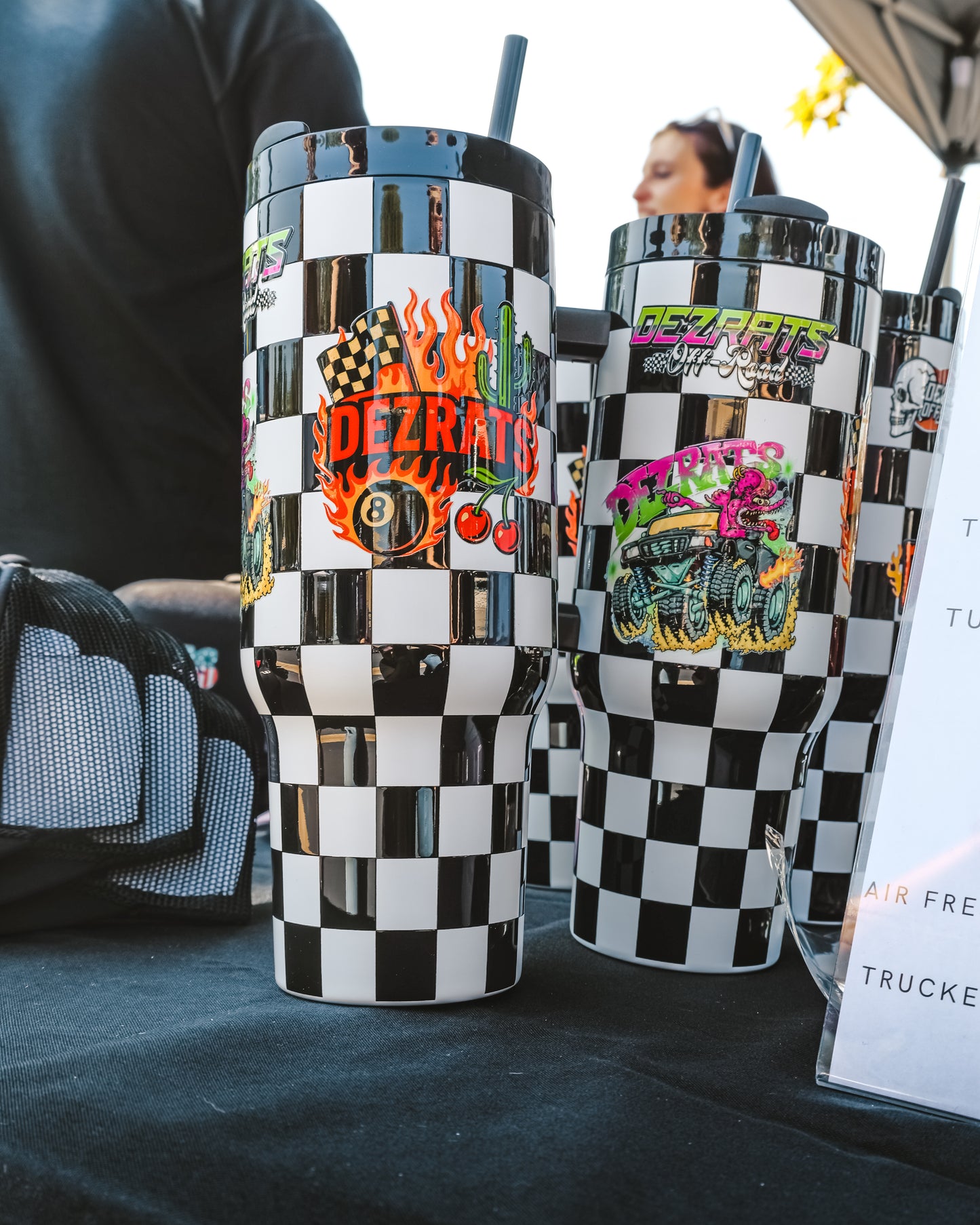 Checkered Tumbler