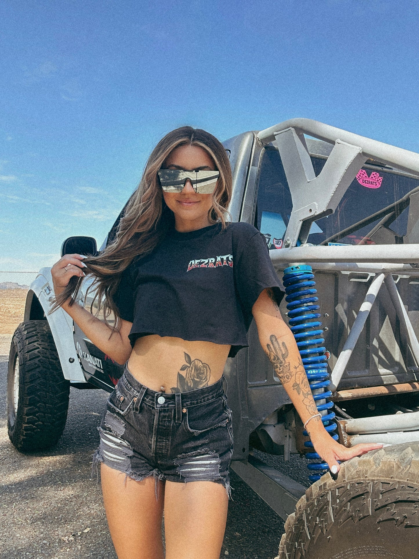 GHOST RUNNER CROP TOP