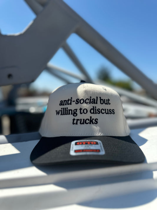 Anti-social Embroidered Hat