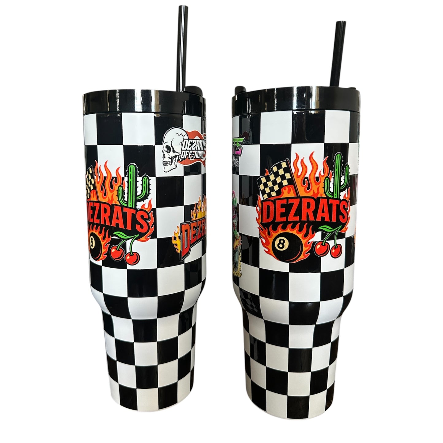 Checkered Tumbler