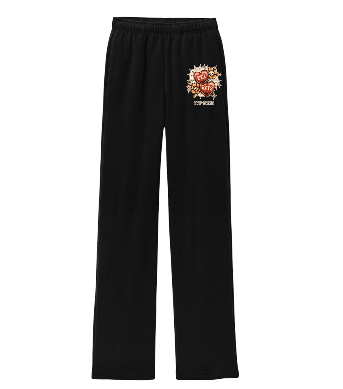 HAUNTED HEART WIDE LEG SWEATPANTS