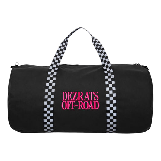 Dezrats Checkered Duffle Bag