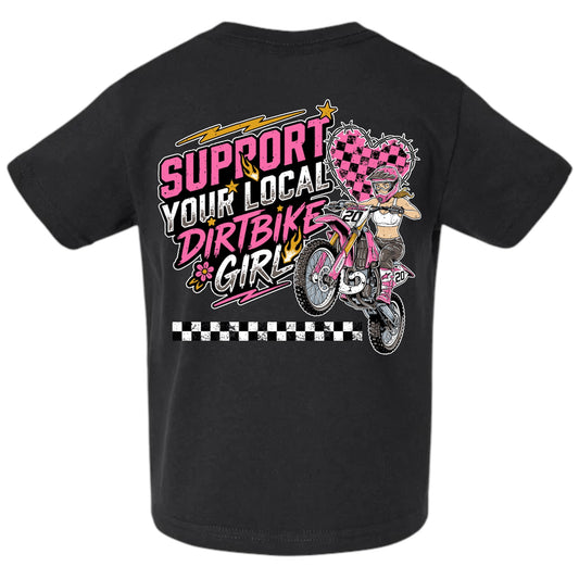Dirtbike Girl Toddler/ Youth Tee