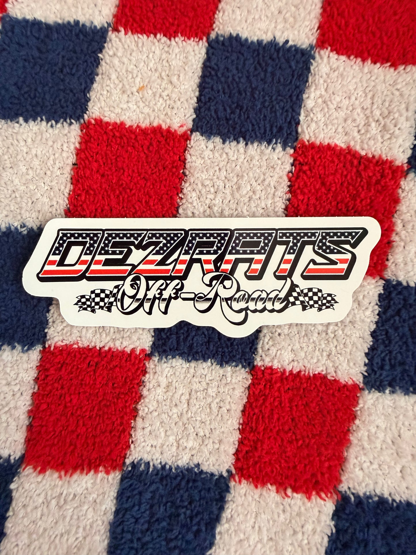 Dezrats USA Logo Sticker