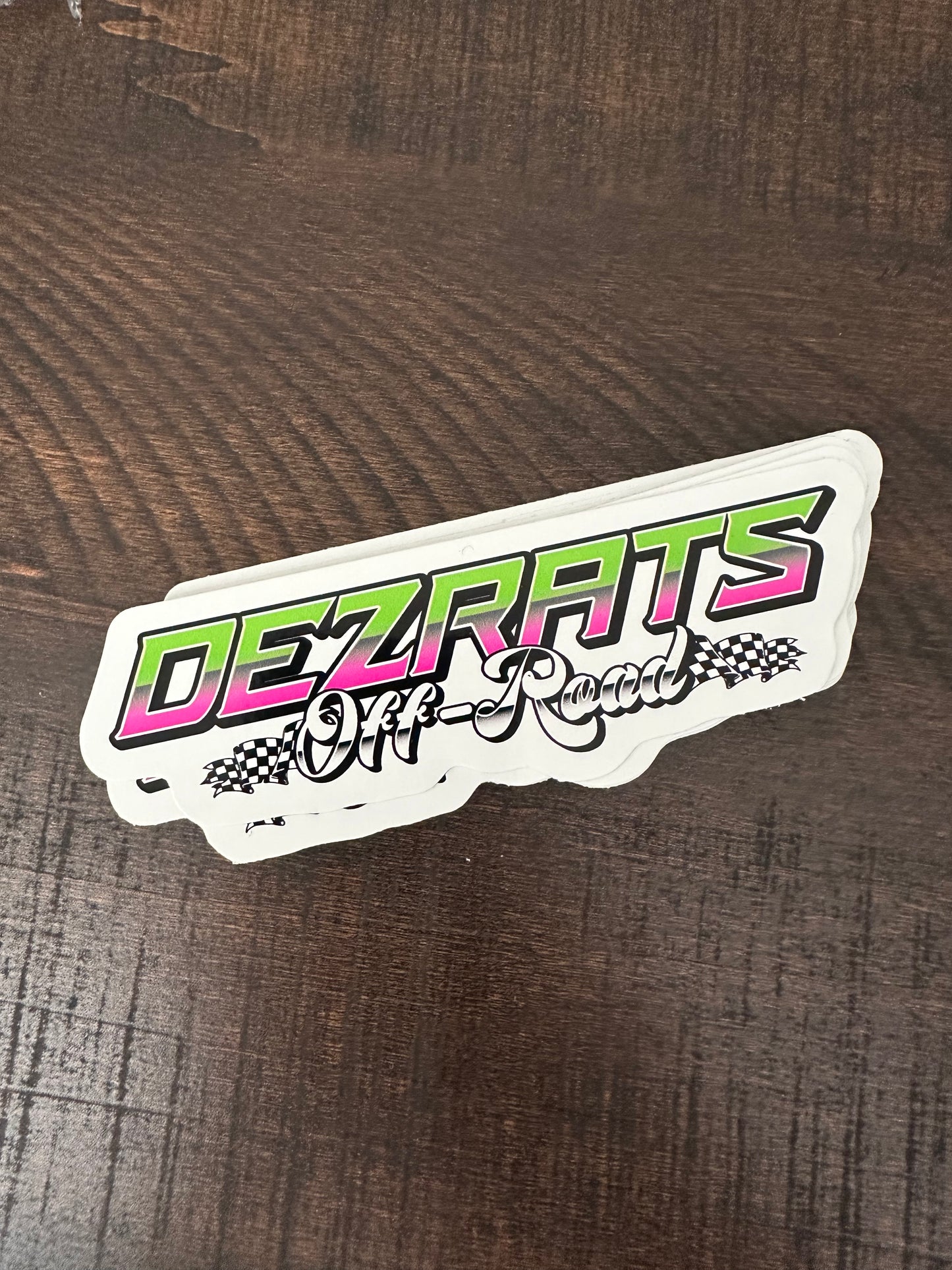 Neon Logo Stickers
