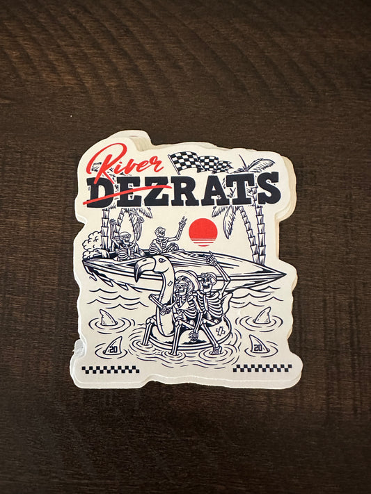 River Rats Sticker