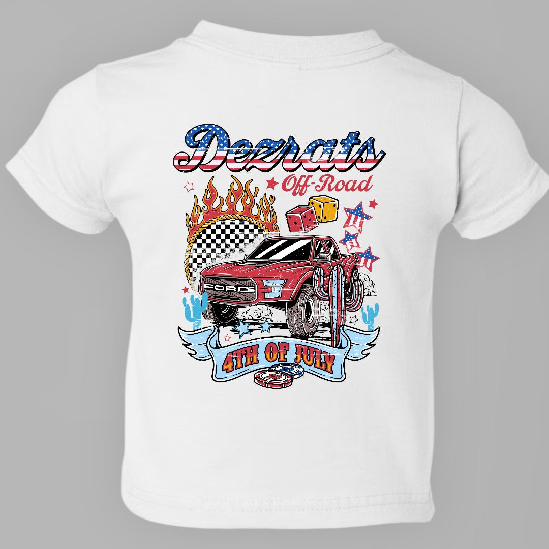 Toddler Limited 4th of July T-Shirt
