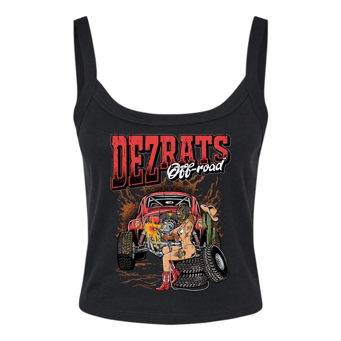 Outlaw Bug Cropped Tank
