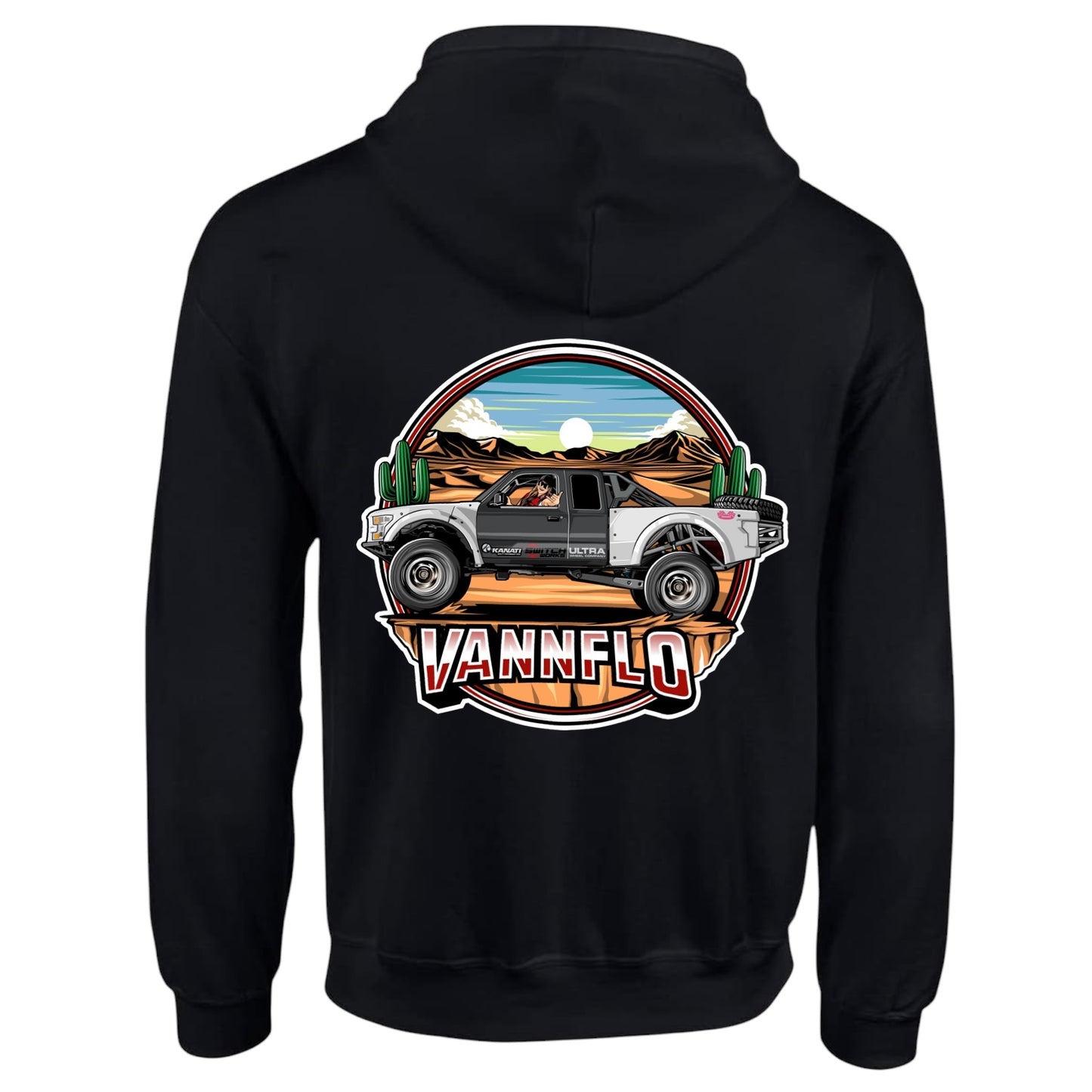 VANNFLO ZIP UP HOODIE