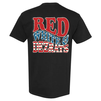 Red White & Dezrats Tee