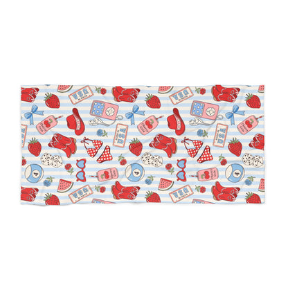Born in the USA Beach Towel