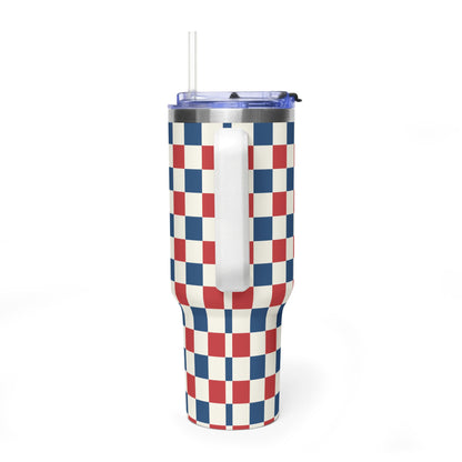 Checkered Tumbler, 40oz