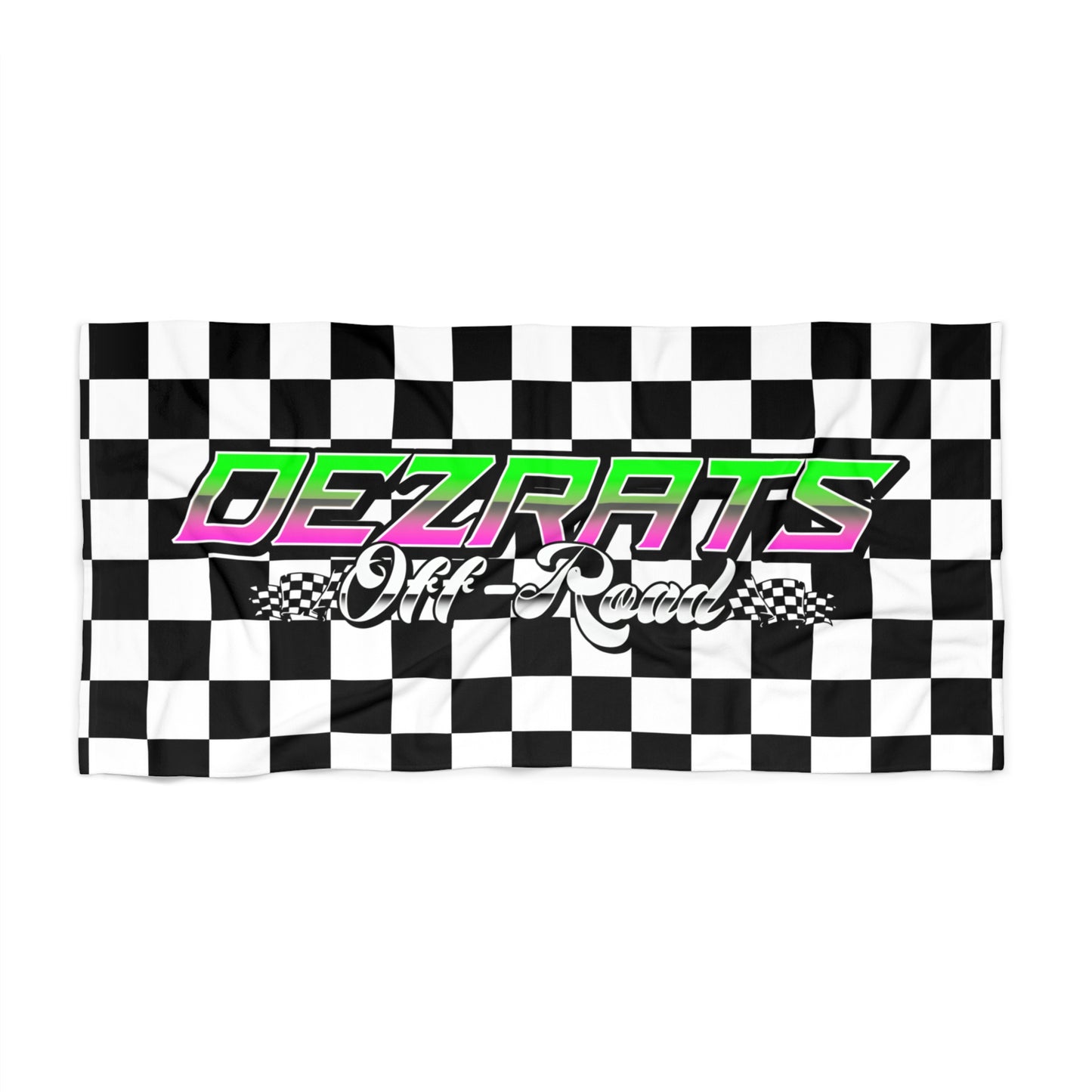 Checkered Beach Towel