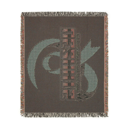Breast Cancer Woven Blanket
