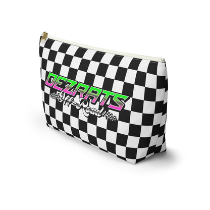 DEZRATS OFF-ROAD CHECKERED ACCESSORY POUCH