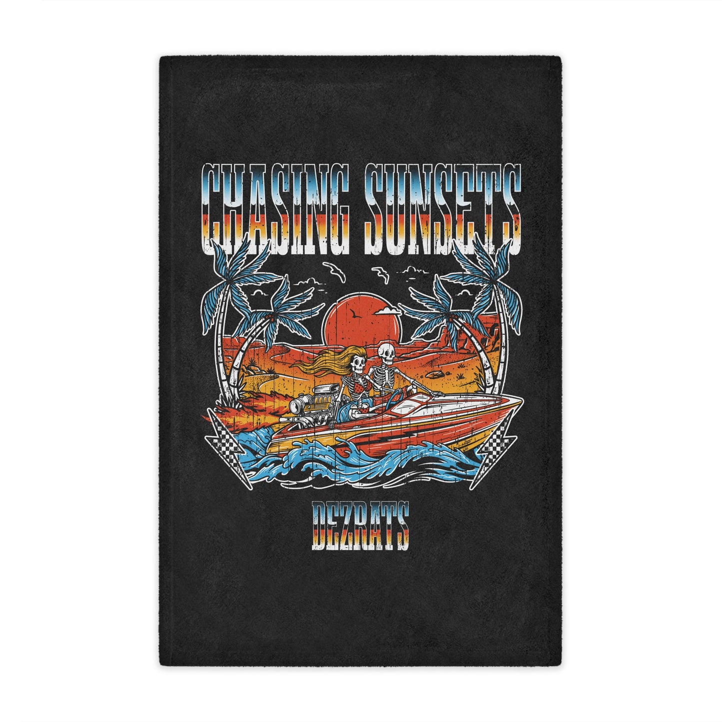 Chasing Sunsets Minky Blanket