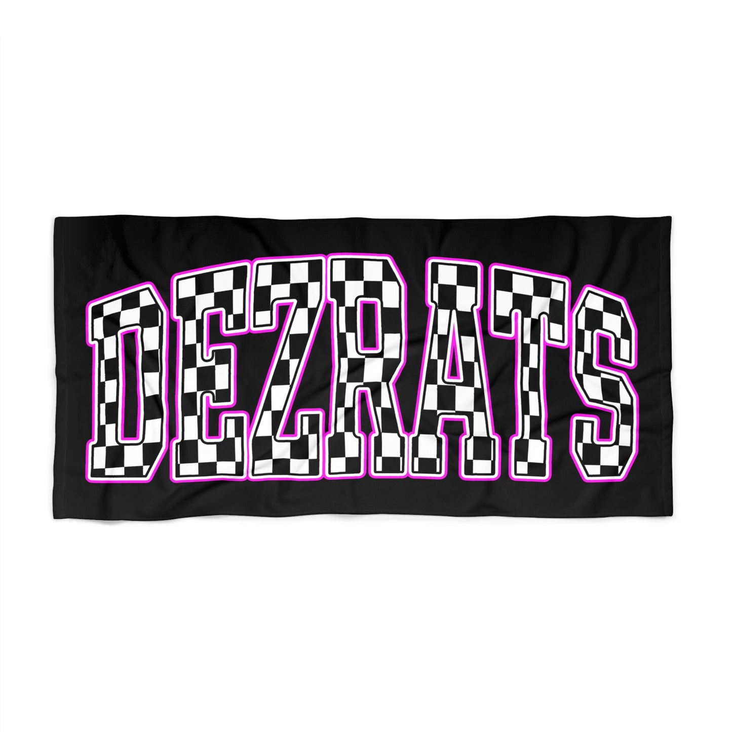 Checkered Beach Towel