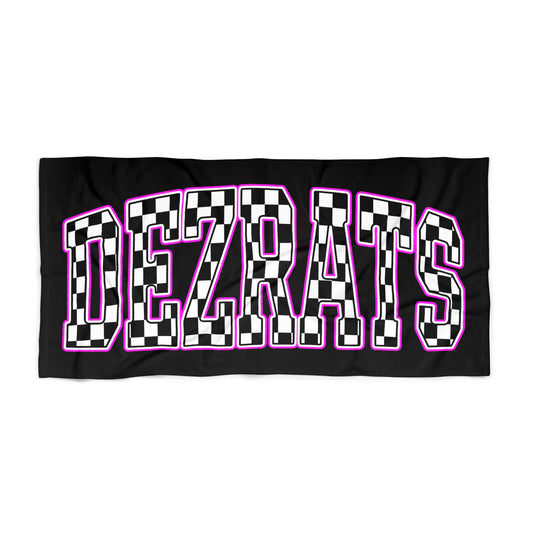 Checkered Beach Towel