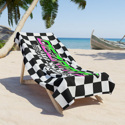Checkered Beach Towel