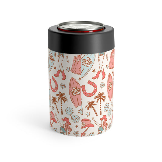 Coastal Cowgirl Can Holder