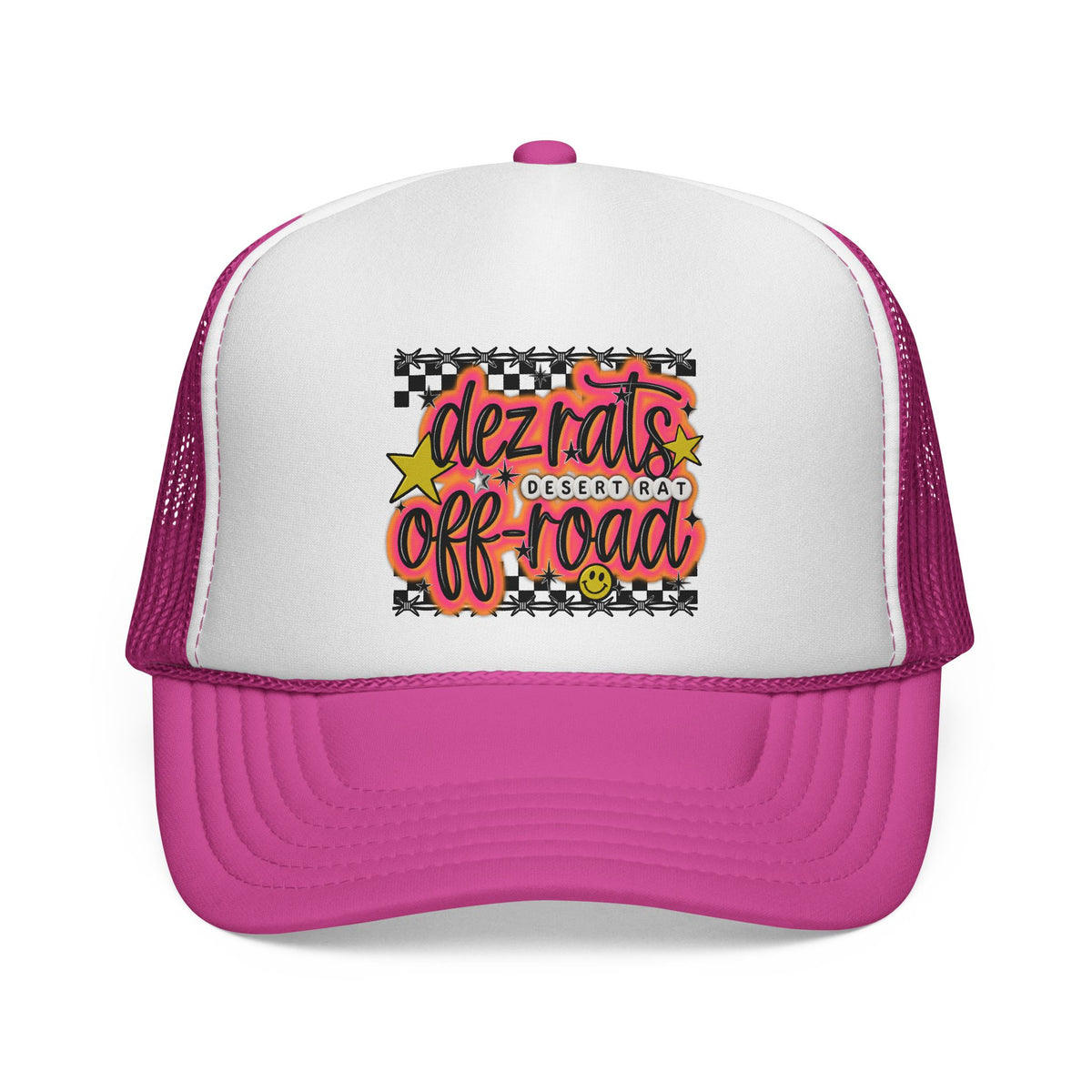 DEZRATS OFF-ROAD AIRBRUSHED TRUCKER HAT