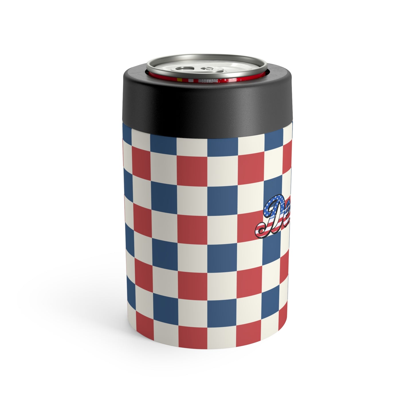 Checkered Can Holder