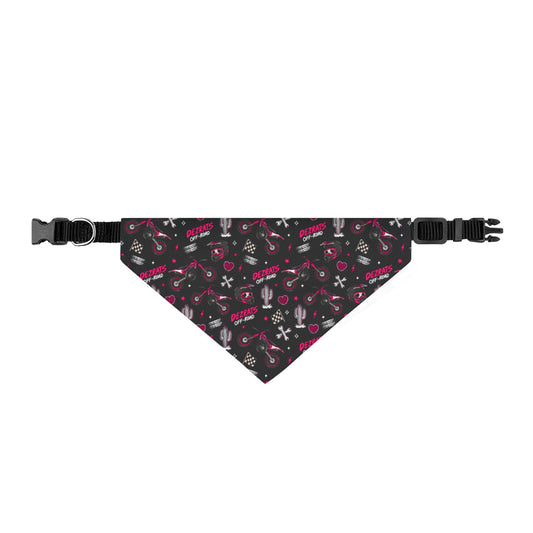 PRETTY IN PINK DOG BANDANA