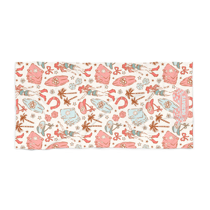 Coastal Cowgirl Beach Towel
