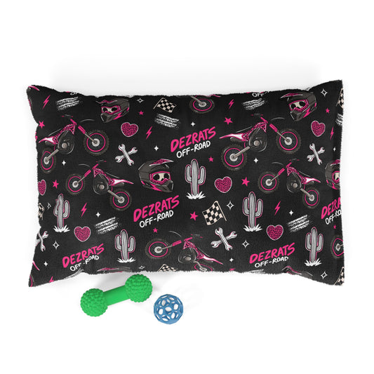 PRETTY IN PINK PET BED