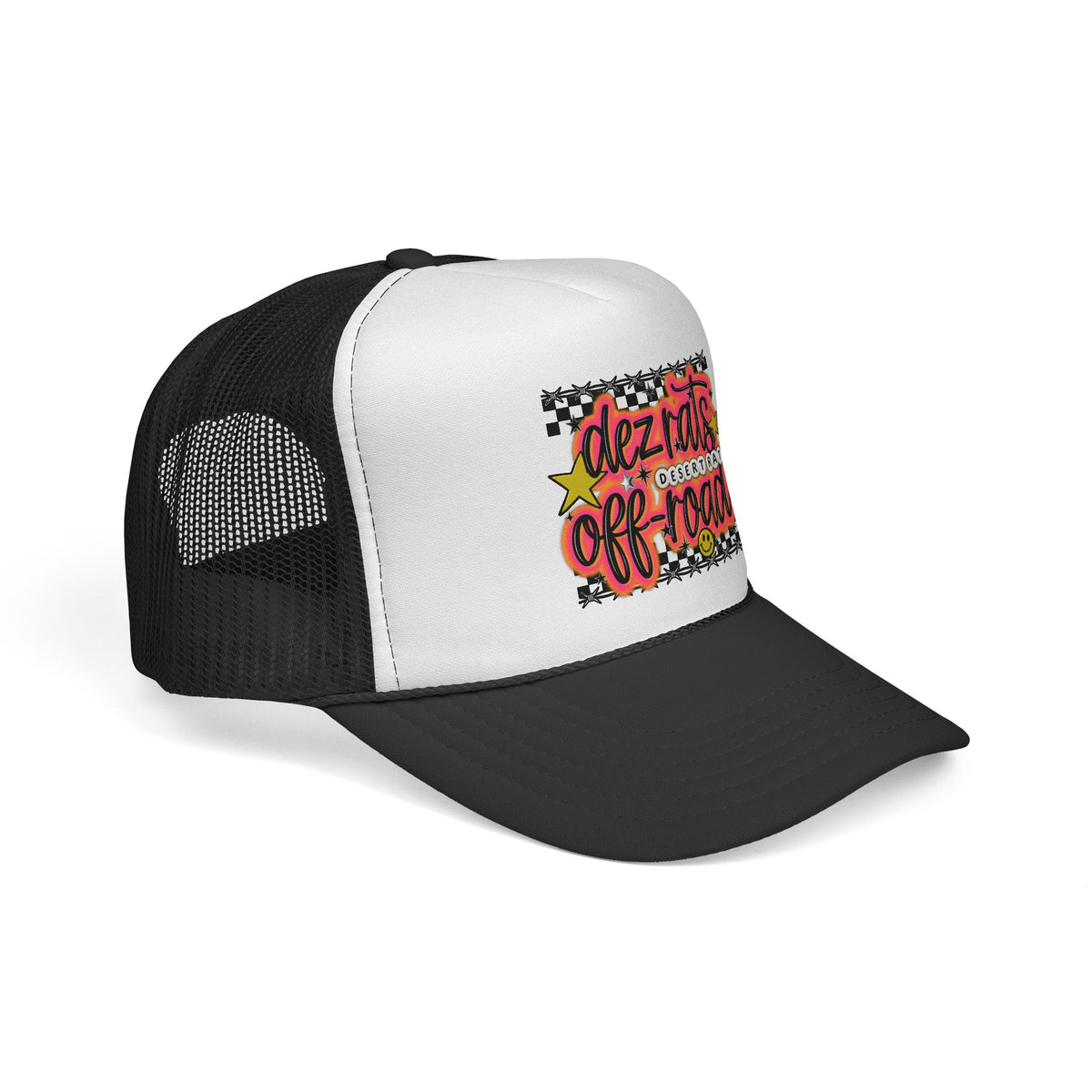 DEZRATS OFF-ROAD AIRBRUSHED TRUCKER HAT