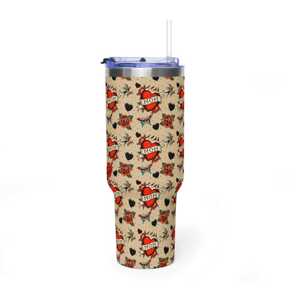 Tatted Mama Tumbler, 40oz