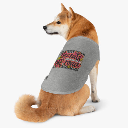 DEZRATS AIRBRUSHED DOG TANK TOP