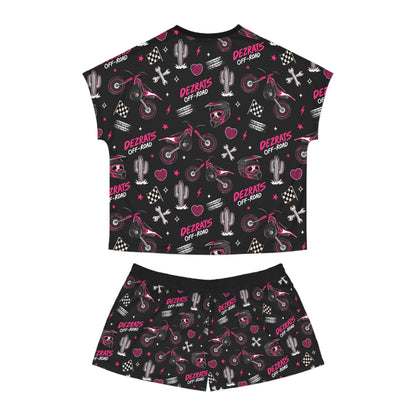 PRETTY IN PINK WOMEN'S PAJAMA SET