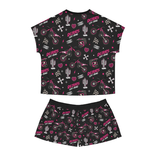 PRETTY IN PINK WOMEN'S PAJAMA SET