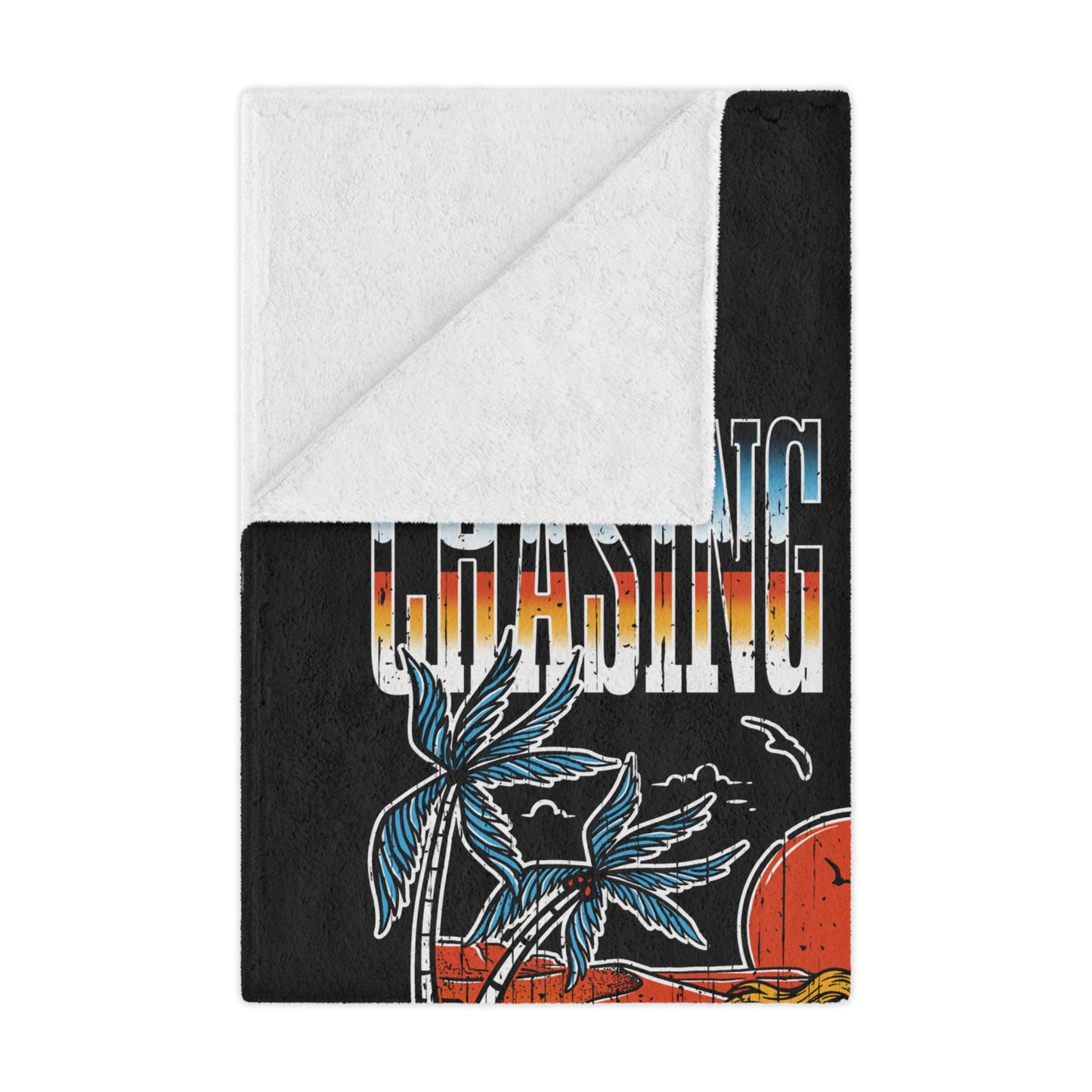 Chasing Sunsets Minky Blanket