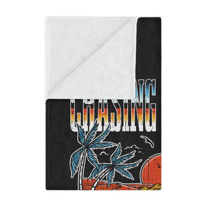 Chasing Sunsets Minky Blanket
