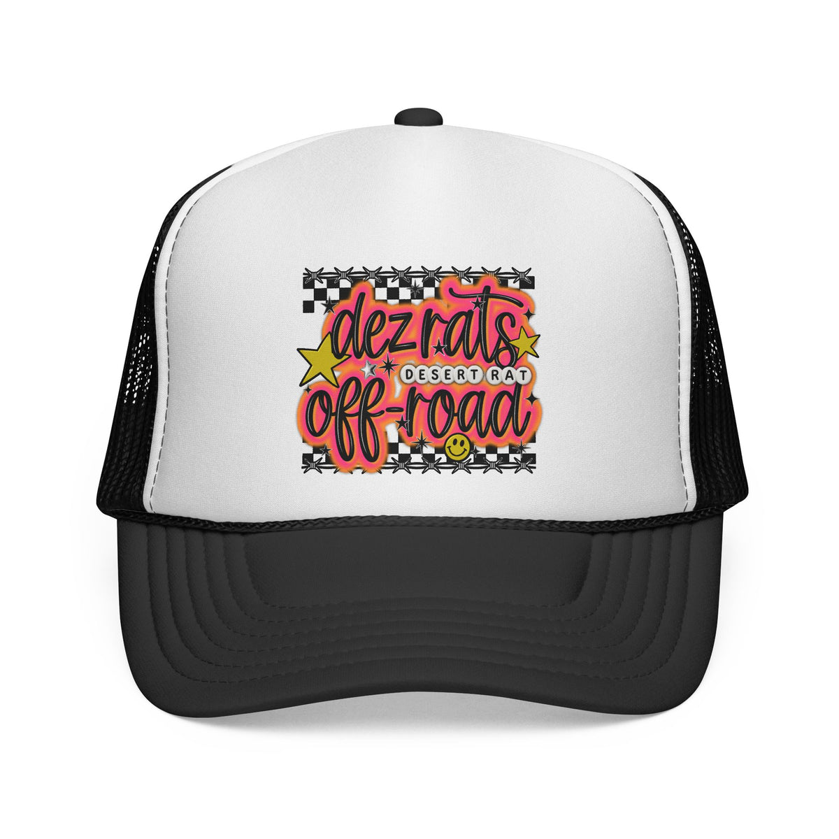 DEZRATS OFF-ROAD AIRBRUSHED TRUCKER HAT