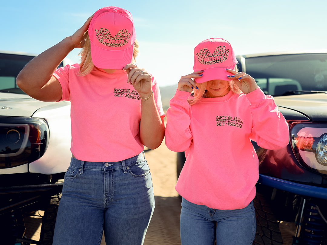 cheetah og logo trucker hat