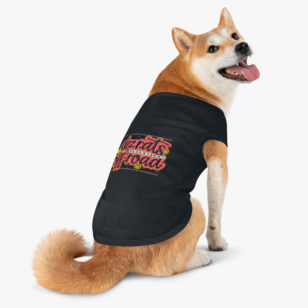 DEZRATS AIRBRUSHED DOG TANK TOP