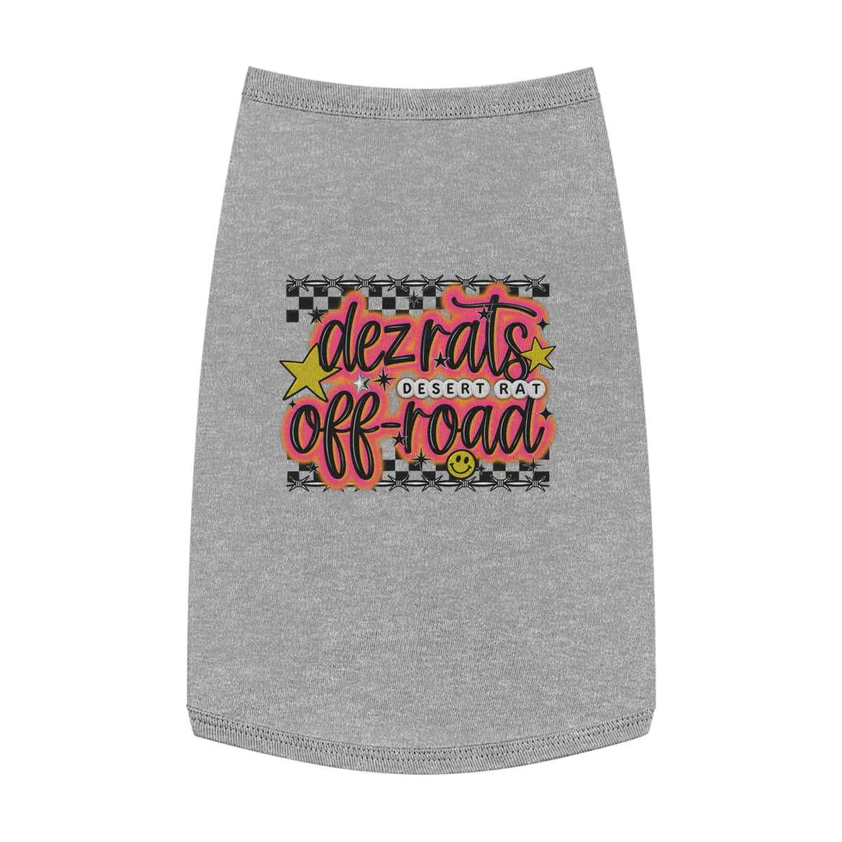 DEZRATS AIRBRUSHED DOG TANK TOP