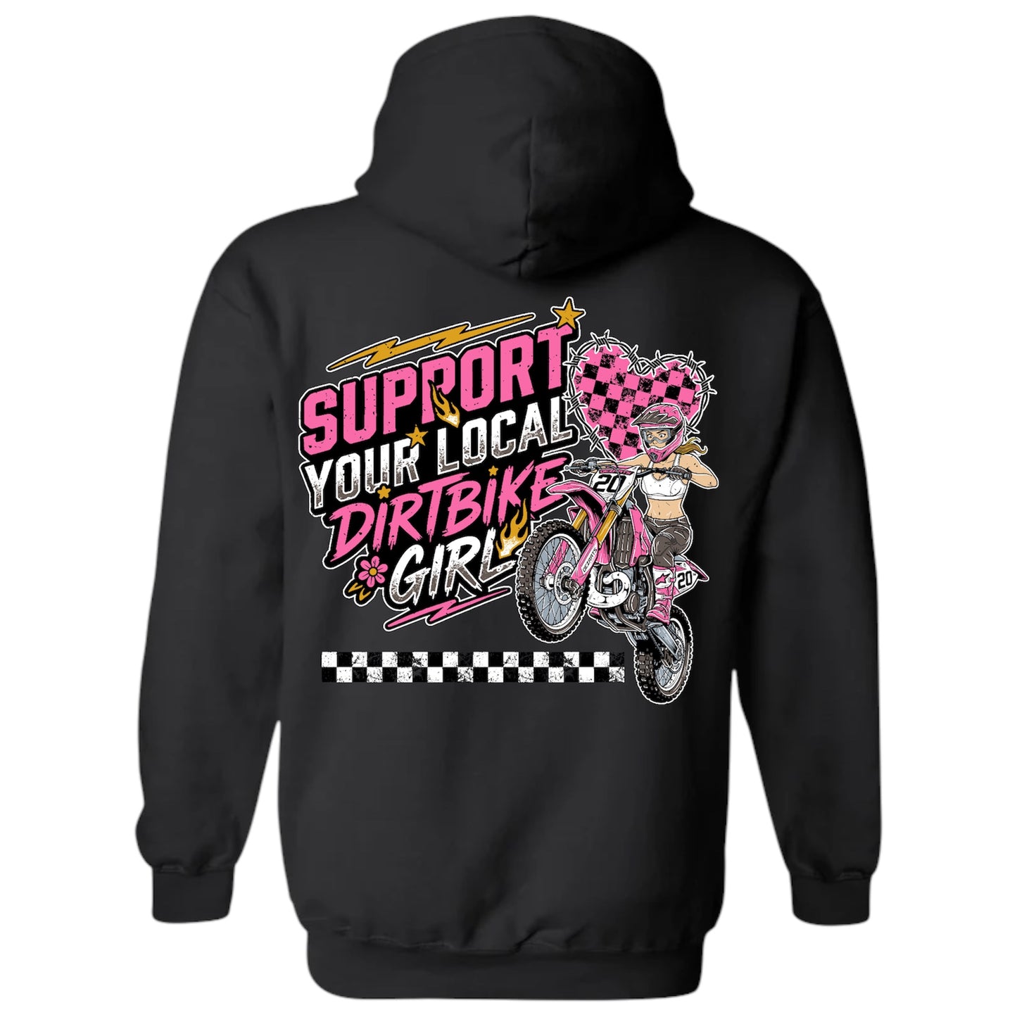 Dirtbike Girl Hoodie