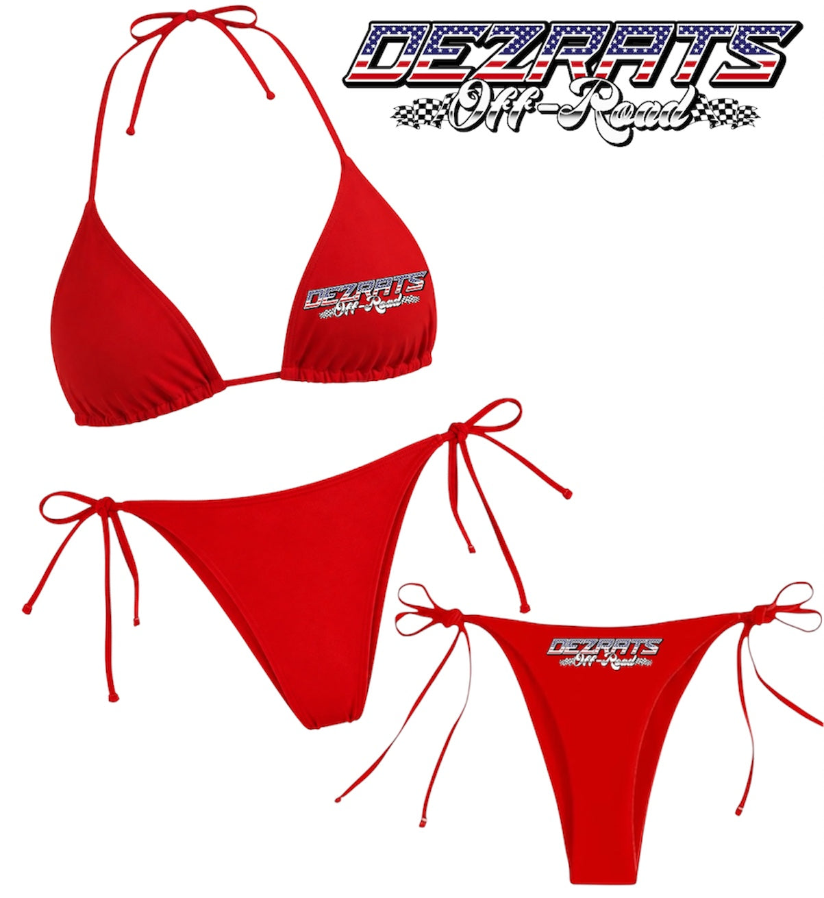 Dezrats Off-road USA Bikini Set